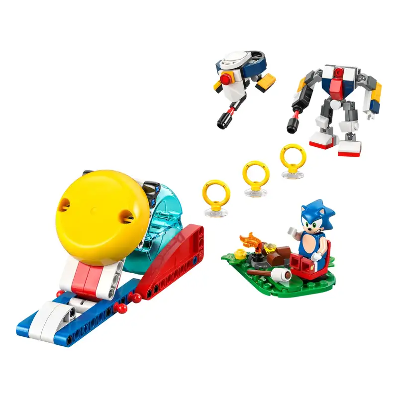 Lego Sonic 77001 El Choque De La Fogata De Sonic