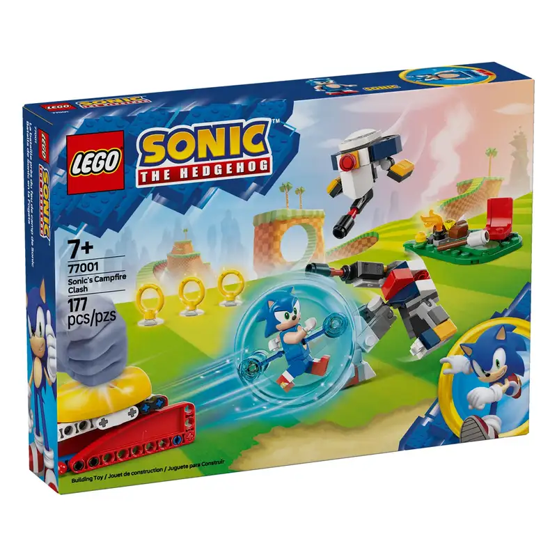 Lego Sonic 77001 El Choque De La Fogata De Sonic