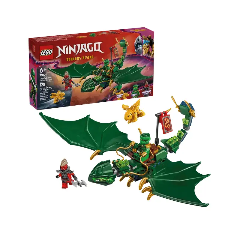 Lego Ninjago 71829 El Dragón Del Bosque Verde De Lloyd