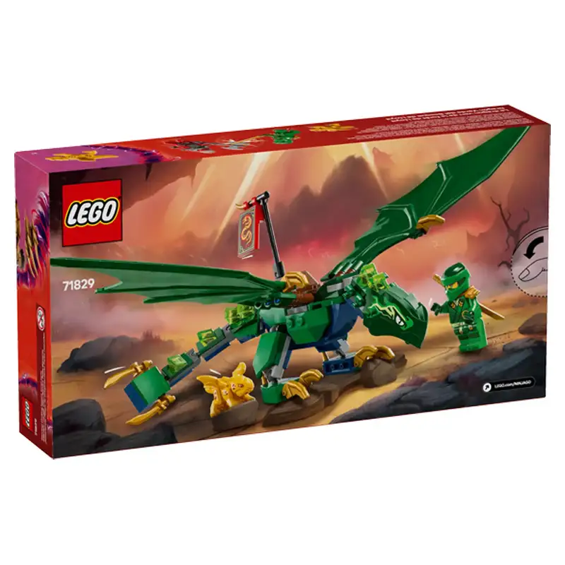 Lego Ninjago 71829 El Dragón Del Bosque Verde De Lloyd