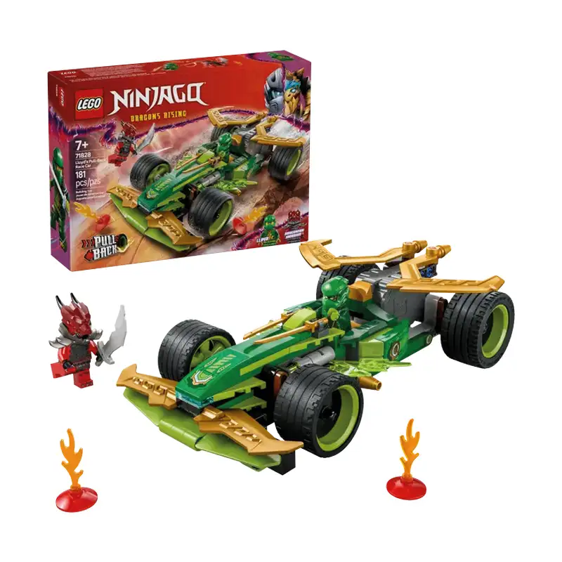 Lego Ninjago 71828 Vehiculo De Carreras De Lloyd'S Pull-Back