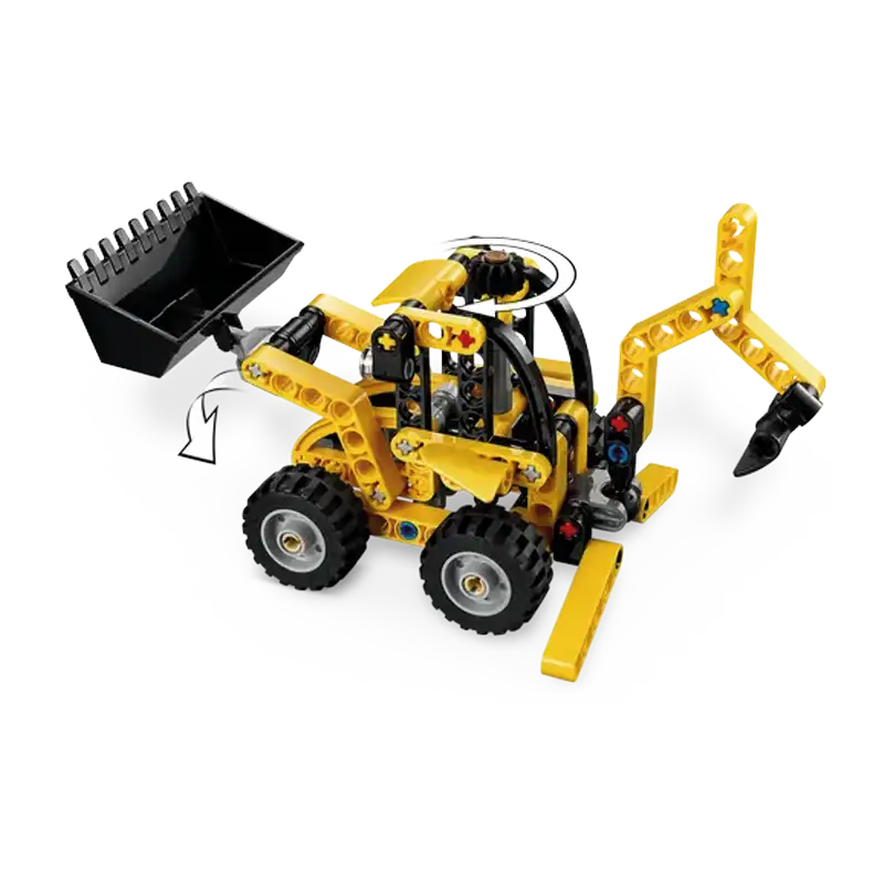 Lego Technic 42197 Retroexcavadora