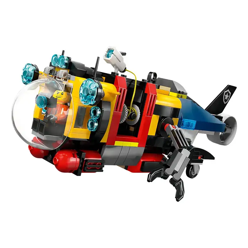 Lego City 60462 Set Helicóptero, Camión De Bomberos Y Submarino