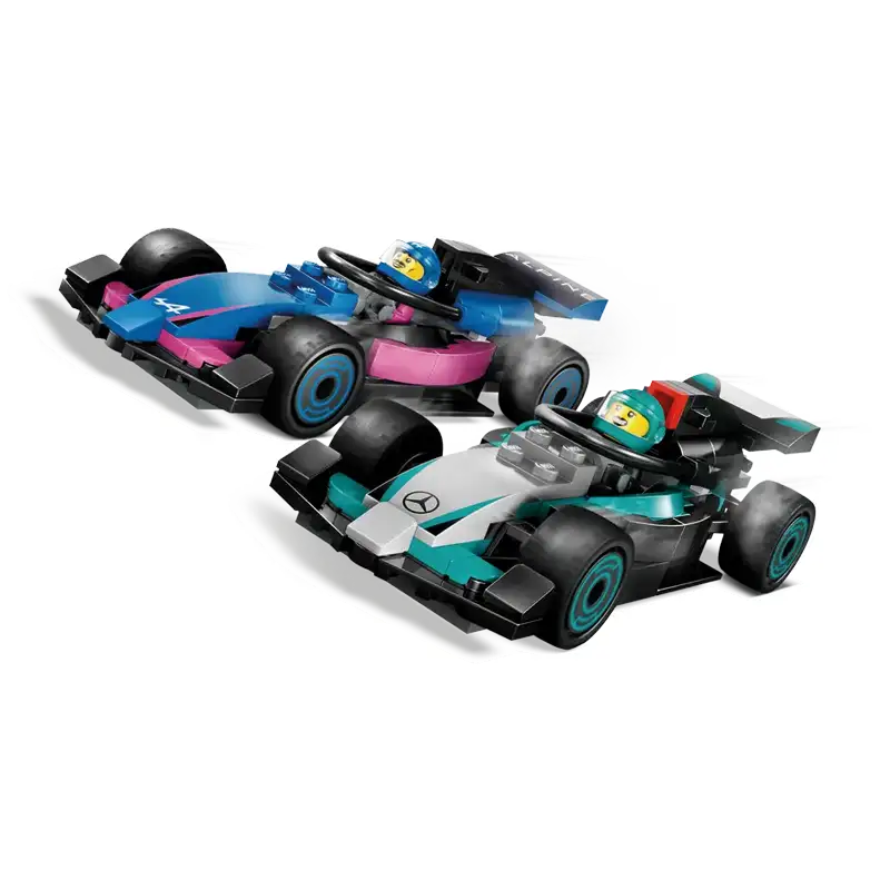 Lego City 60444 Garaje De F10 Y Vehiculo Mercedes-Amg Y Alpine