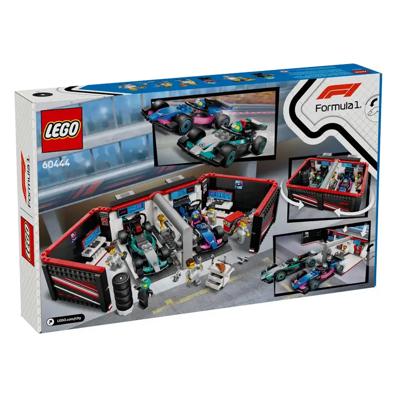 Lego City 60444 Garaje De F10 Y Vehiculo Mercedes-Amg Y Alpine