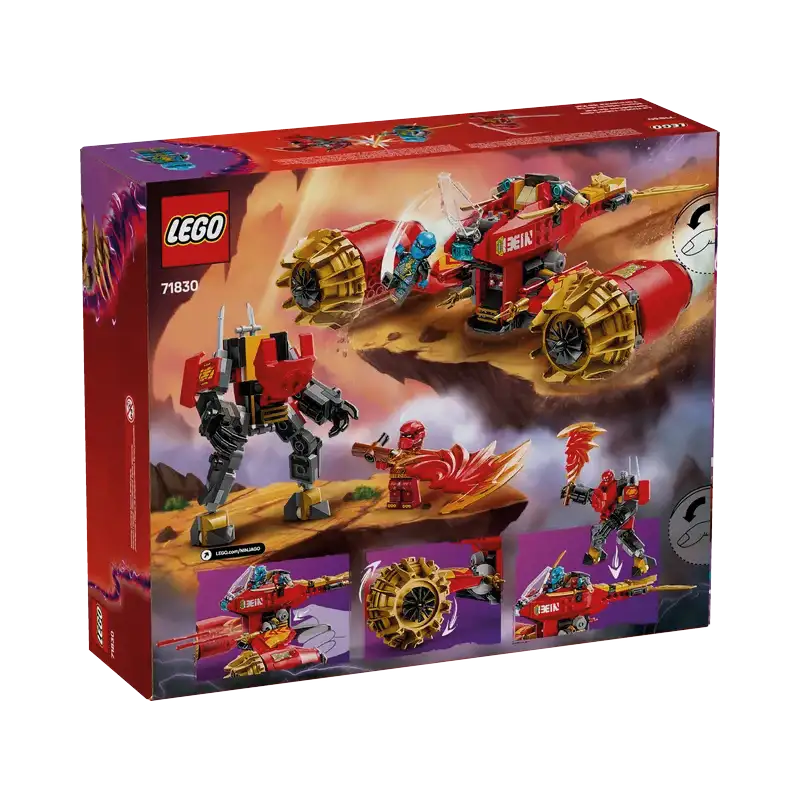 Lego Ninjago 71830 El Robot Storm Rider De Kai