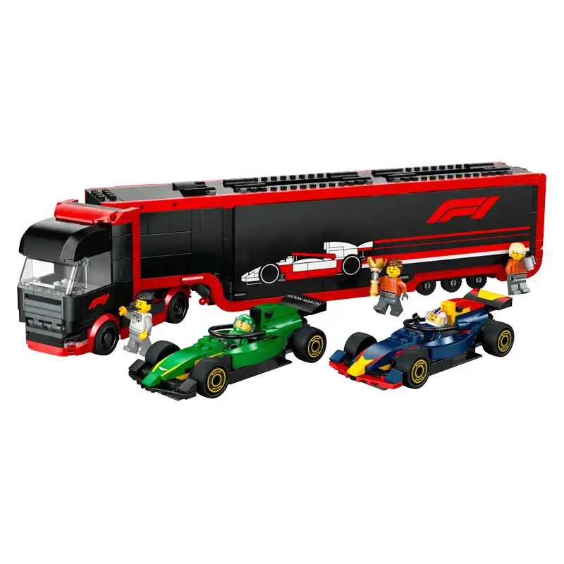 Lego City 60445 Camión F1 Con Monoplazas F1 Rb20 Y Amr24
