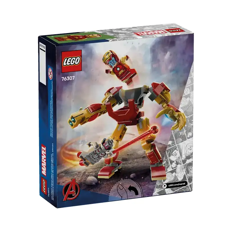 Lego Marvel 76307 El Robot De Iron Man Contra Ultron