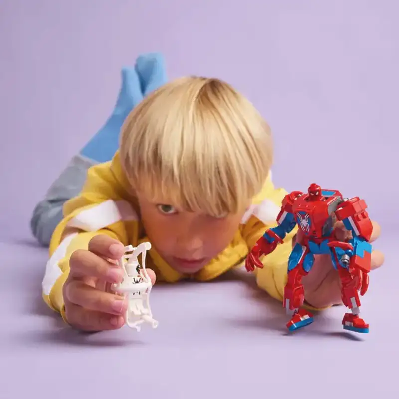 Lego Marvel 76308 El Robot De Spider-Man Contra El Anti-Venom