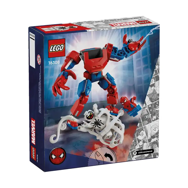 Lego Marvel 76308 El Robot De Spider-Man Contra El Anti-Venom