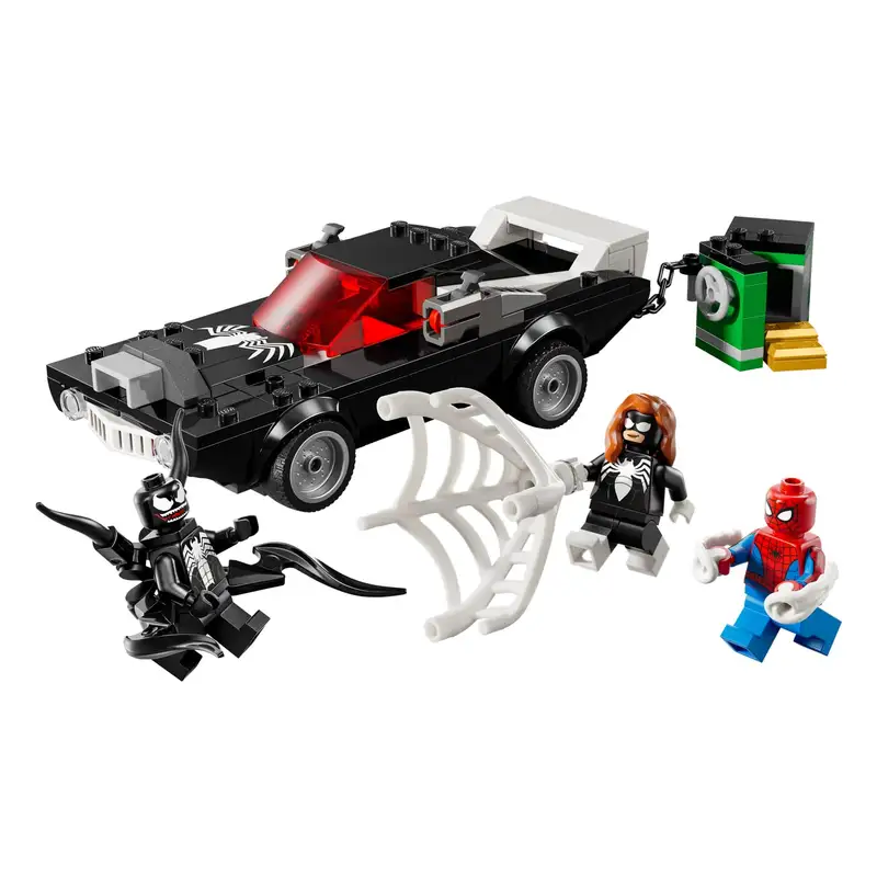 Lego Marvel 76309 Spider-Man Vs Venom Un Auto Deportivo