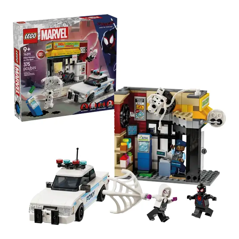 Lego Marvel 76311 Spider-Verse Miles Morales Contra Spot