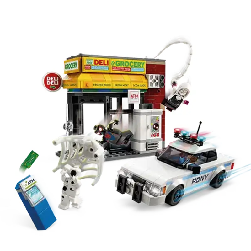Lego Marvel 76311 Spider-Verse Miles Morales Contra Spot