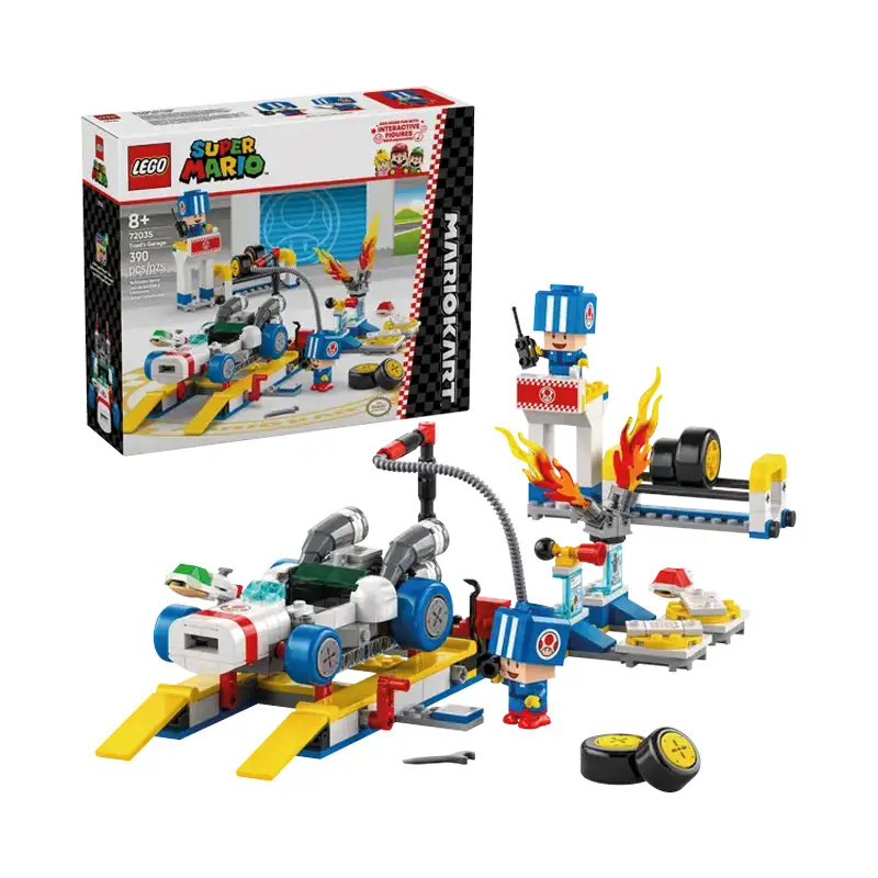 Lego Super Mario Bros 72035 El Garaje De Toad
