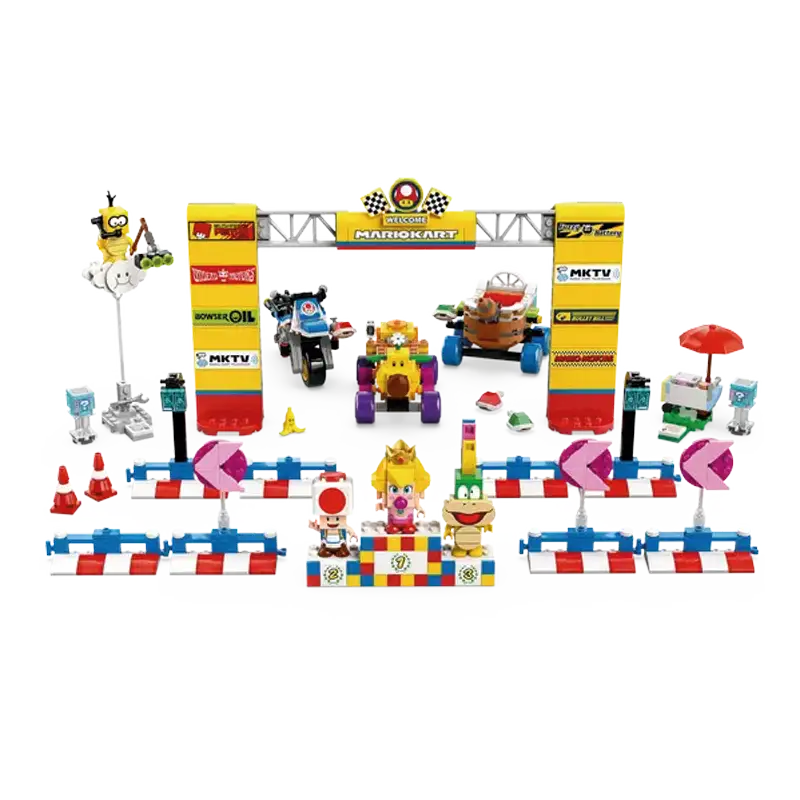 Lego Super Mario Bros 72036 Set De Baby Peach Y Grand Prix