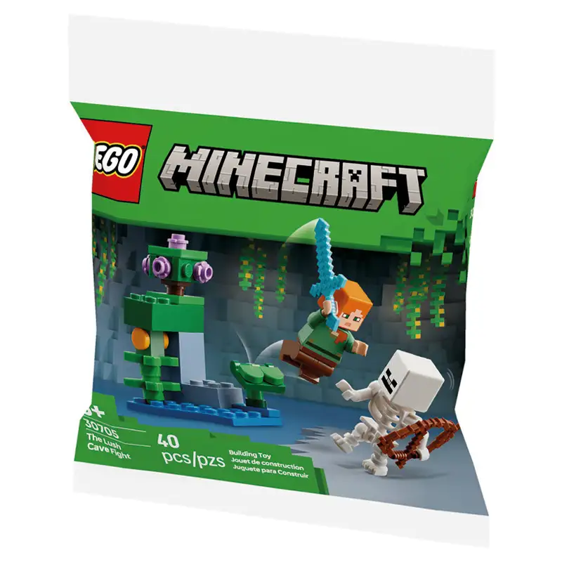 Lego Minecraft 30705 La Lucha En La Cueva Exuberante