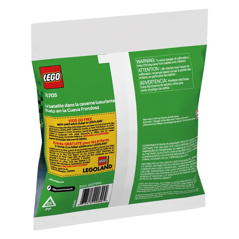 Lego Minecraft 30705 La Lucha En La Cueva Exuberante
