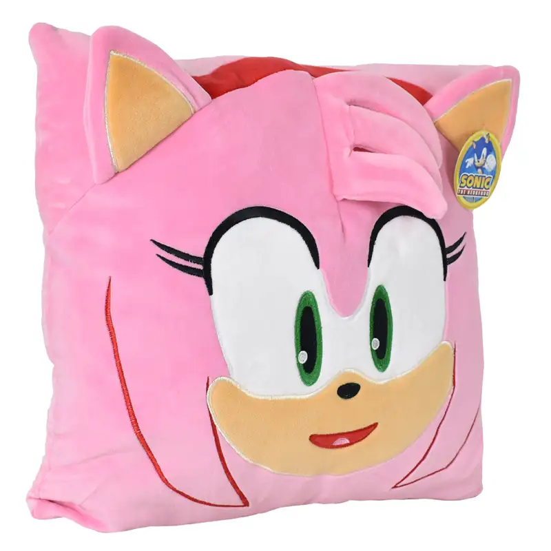 Sonic Sonic-Wb Peluche Cojine Cuadrado 35Pls Con Cobija