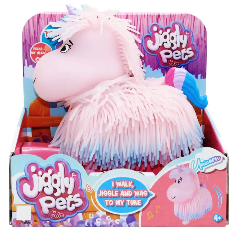 Famosa  Jp002F-Pi Unicornio Interactiv Con Sonidos Color Rosa