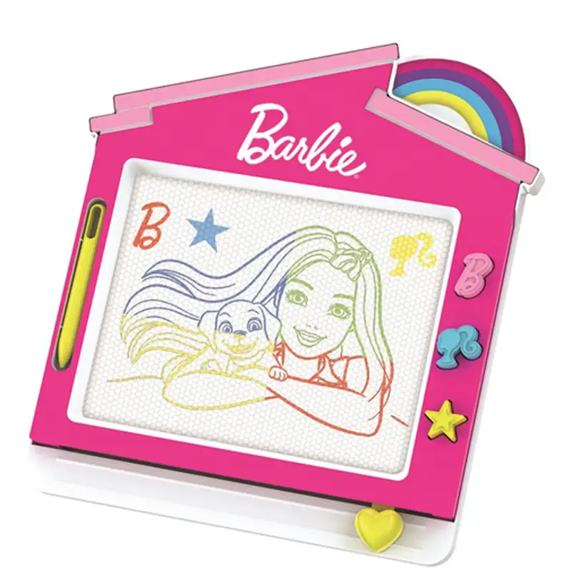 Mattel Barbie 5189 Tablero Magnético Dibujar A Color.