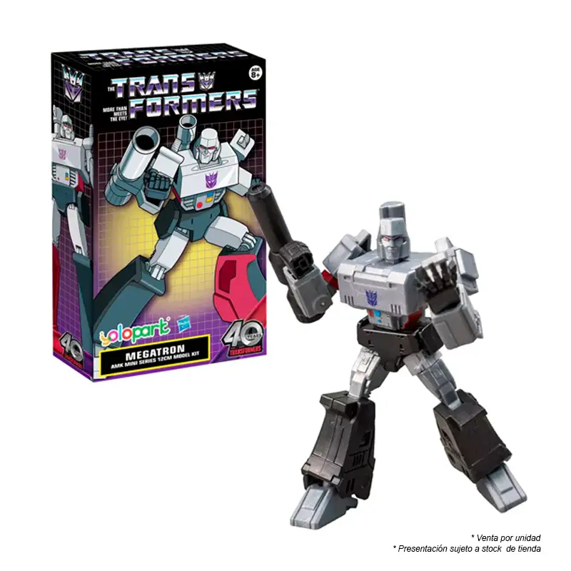 Hasbro Transformers Ypamkg1Mg Amk Mini Series Model Kit Generation One Megatron