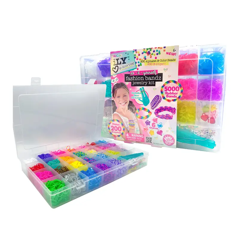Wecool Toys Ily Diy Wc1122211Ily Kit De Joyería Fashion Bandz Con Estuche Pequeño