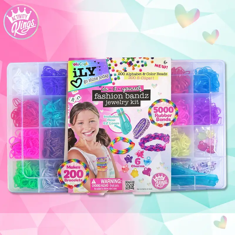 Wecool Toys Ily Diy Wc1122211Ily Kit De Joyería Fashion Bandz Con Estuche Pequeño