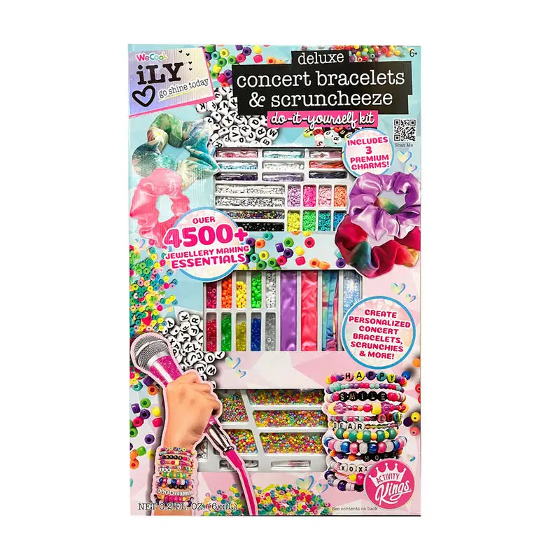 Wecool Toys Ily Diy Wc113205Ily Kit Deluxe De Brazalete De Concierto Y Scruncheez