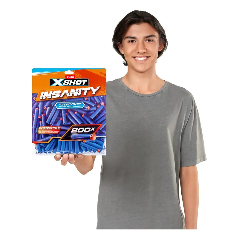Zuru Xshot 36624 Insanity 200 Dardos