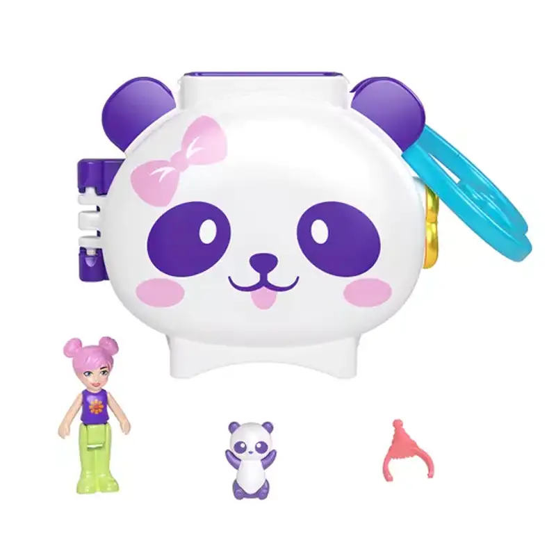 Mattel Polly Pocket Hmx20 Set De Juego Compacto Mini Mundo De Mascotas