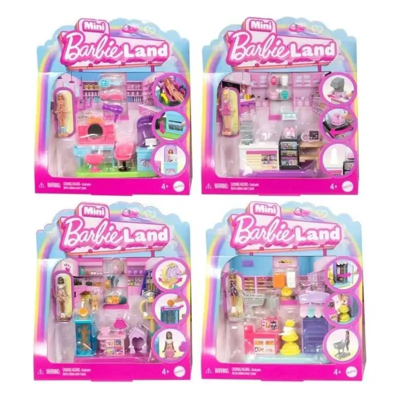 Mattel Barbie Jcr29 Mini Set De Muñecas Surtido