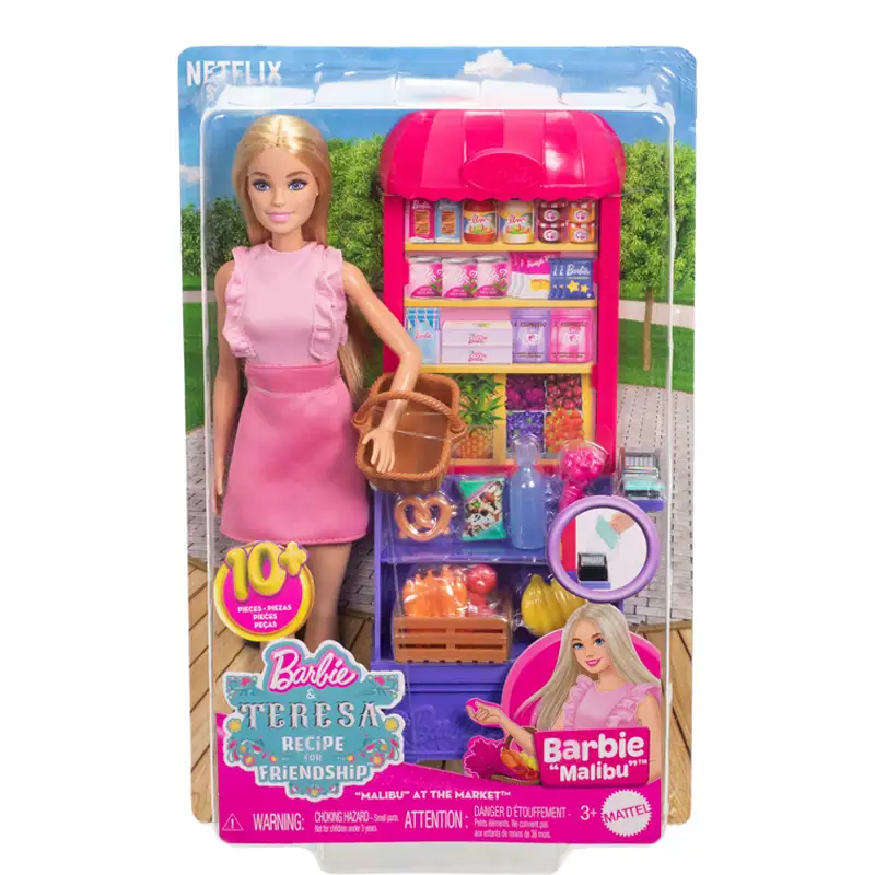 Mattel Barbie Jct05 Muñeca La Receta De Teresa Para La Amistad Malibu Día De Compras