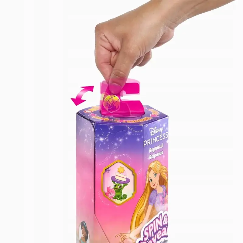 Mattel Disney Princesas Htv86 Muñeca Rapunzel Con Accesorios Gira Y Revela