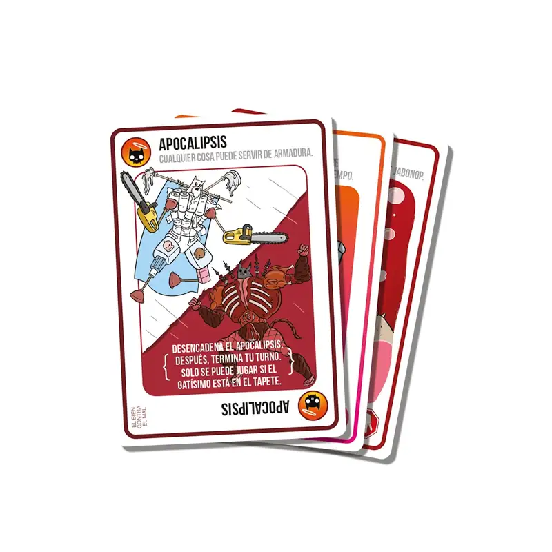 Exploding Kittens Llc  Ekiek12Es Juego De Mesa Exploding Kittens: El Bien Contra El Mal