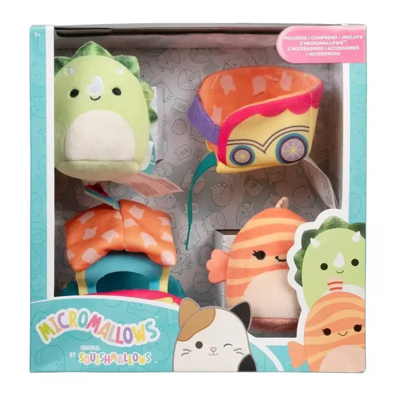 Jazwares Squishmallows Sqmm0013 Peluche Set Micromallows 2.5 Plg