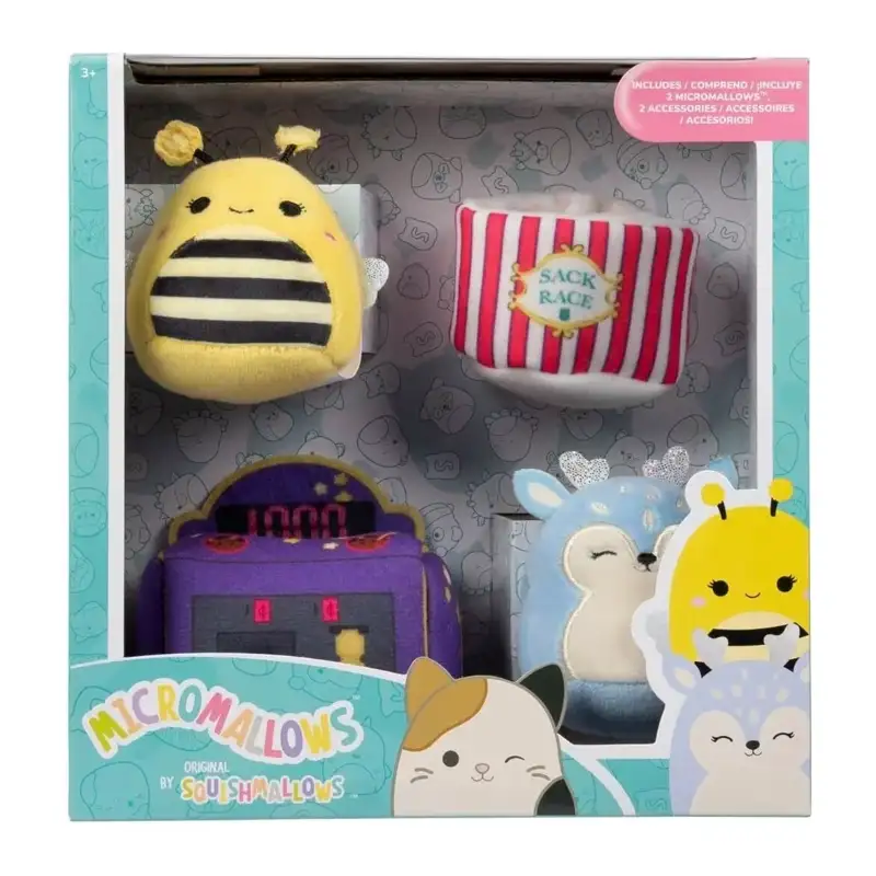 Jazwares Squishmallows Sqmm0013 Peluche Set Micromallows 2.5 Plg