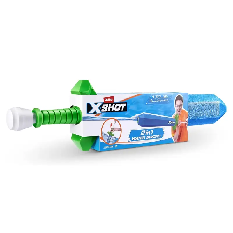 Zuru Xshot 118122 Espada De Guerra De Agua 2 En 1