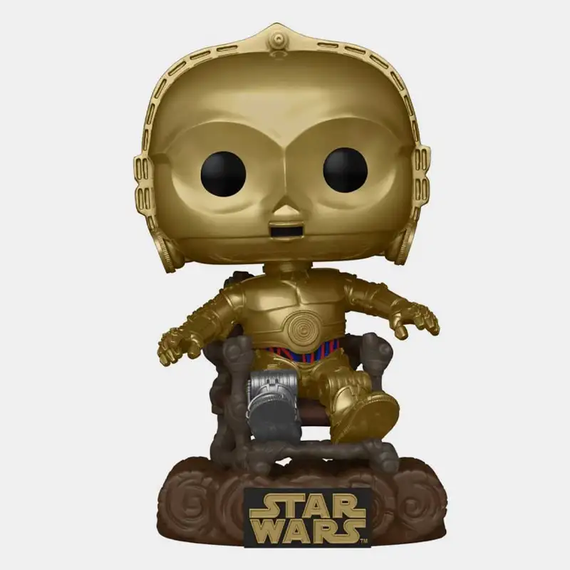 Figura De Accion Funko Pop Star Wars #609 C-3Po