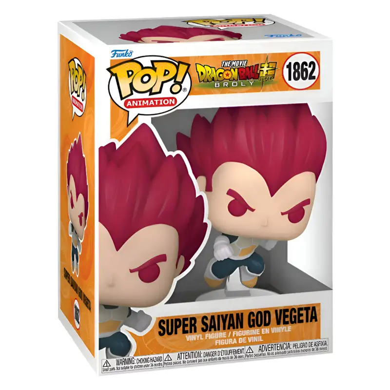 Funko Pop! Dragonball Z 1862 Super Saiyan God Vegeta