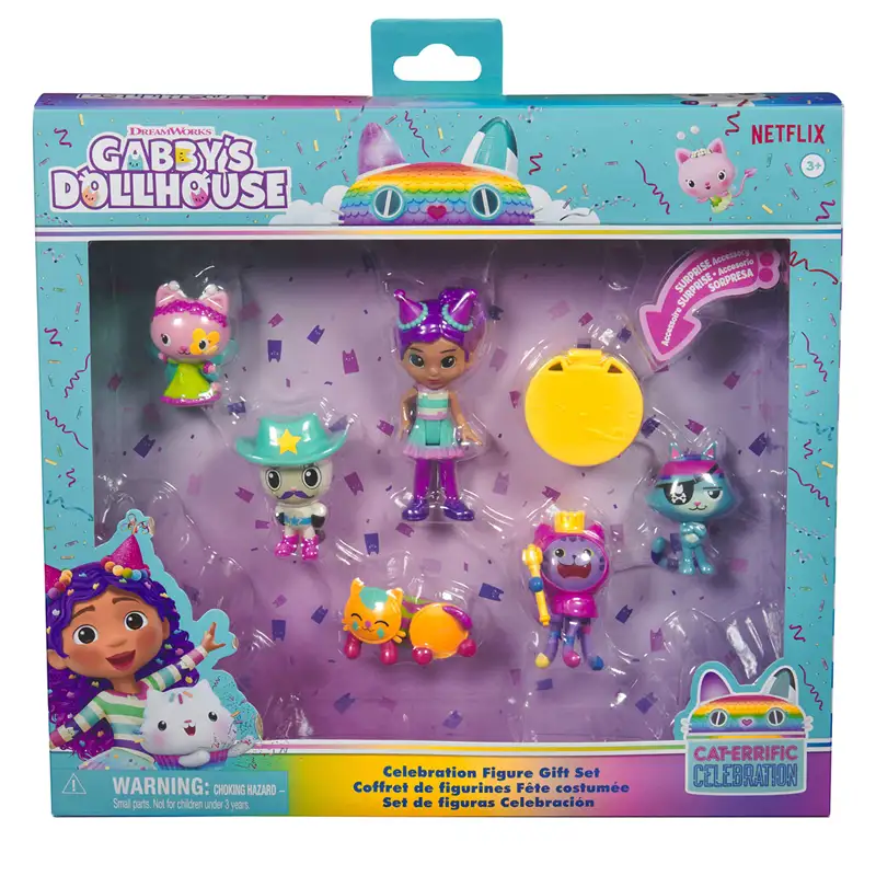 Spin Master Gabbys Dollhouse 6069603 Set De Figura De Celebracio?N