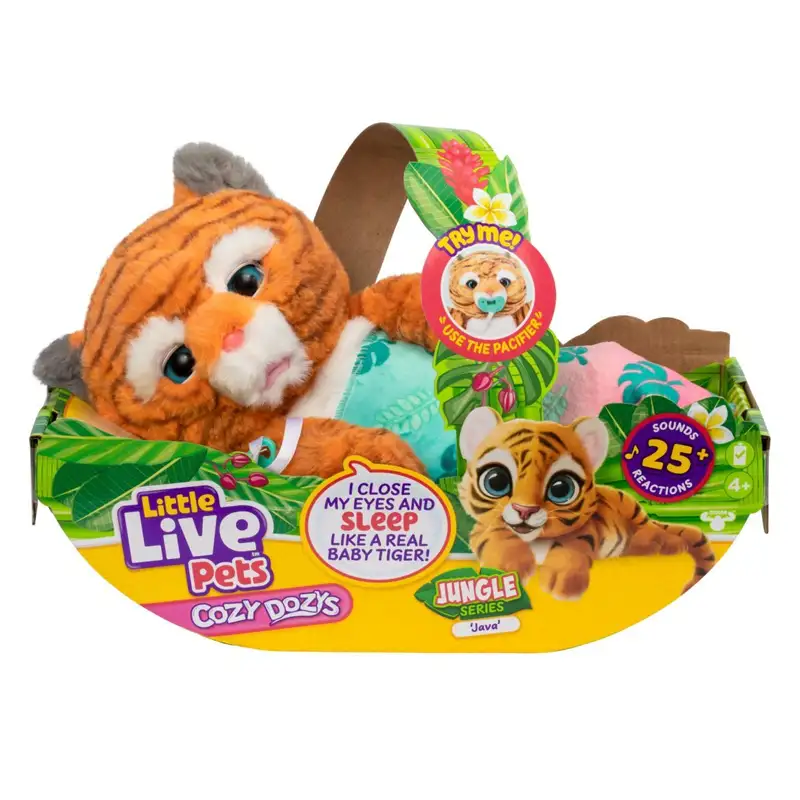 Moose Little Live Pets 26622 Leopardo Bebé Java S2 Jungle