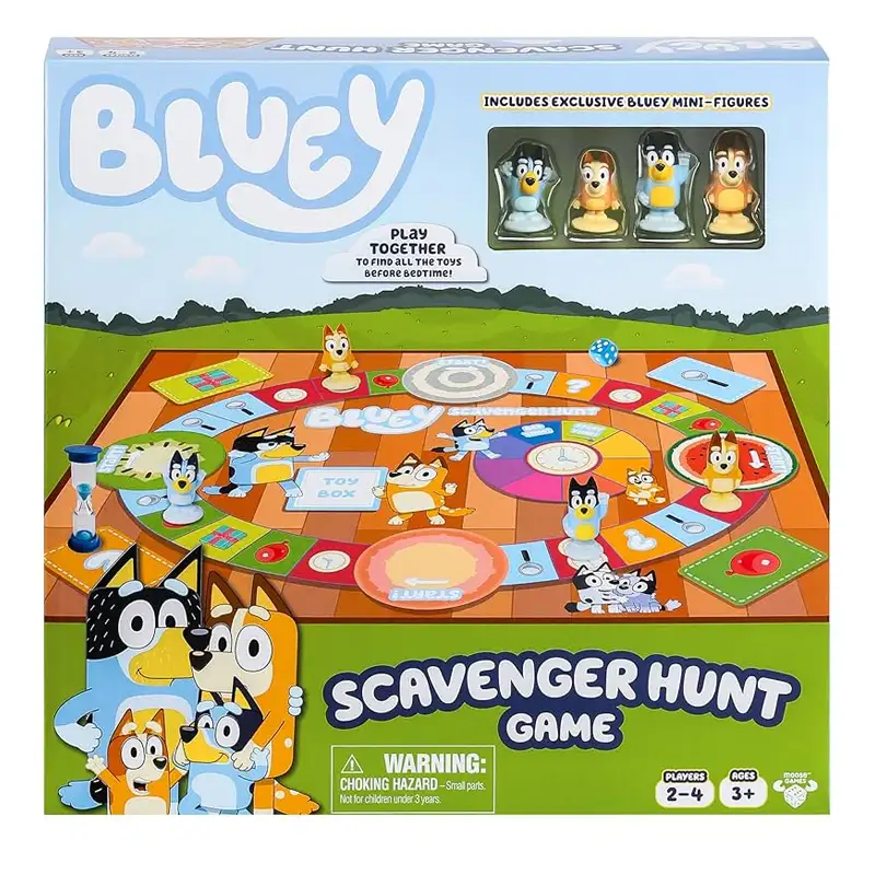 Moose Bluey 91063 Juego De Mesa Bu_Squeda Del Tesoro
