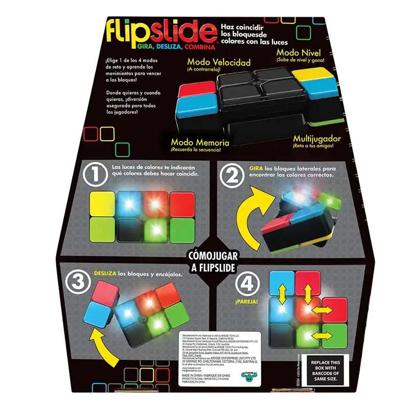 Moose Games 90984 Juego De Memoria Flipslide