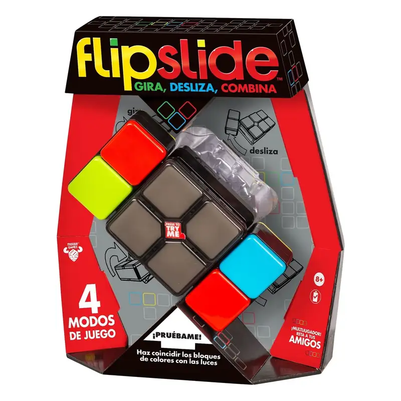 Moose Games 90984 Juego De Memoria Flipslide