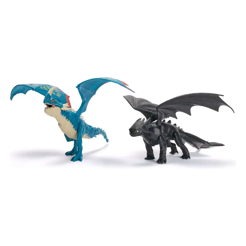 Spin Master Cómo Entrenar A Tu Dragón 6072591 Figura De Batalla Live Action 4 Con Efectos