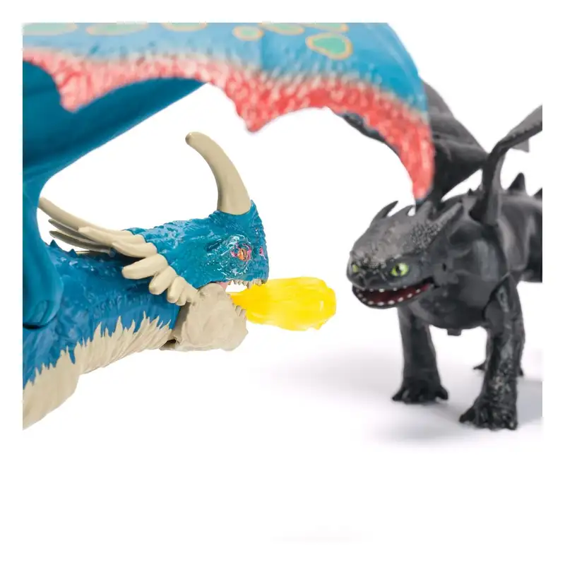 Spin Master Cómo Entrenar A Tu Dragón 6072591 Figura De Batalla Live Action 4 Con Efectos