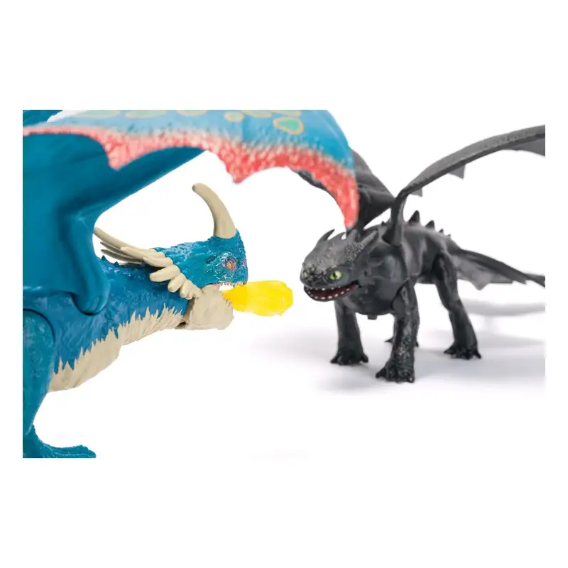 Spin Master Cómo Entrenar A Tu Dragón 6072591 Figura De Batalla Live Action 4 Con Efectos