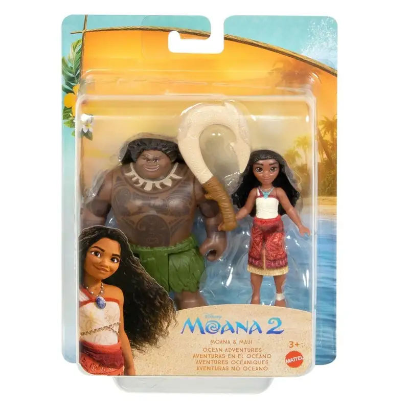 Mattel Disney Princesas Jdd44 Moana Y Maui Aventuras En El Océano