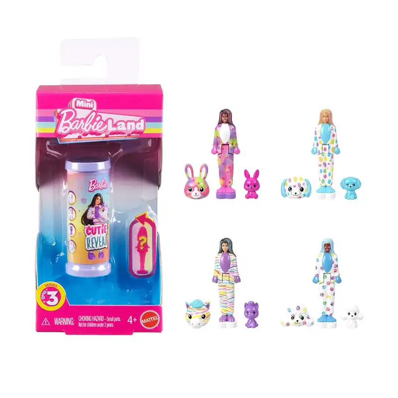 Mattel Barbie Jfy24 Mini Barbieland Color Reveal Serie 2