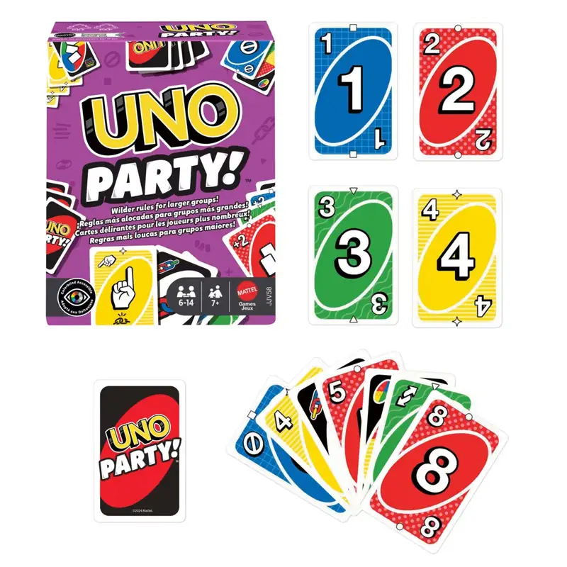 Mattel Games Jjv58 Uno Party Refresh